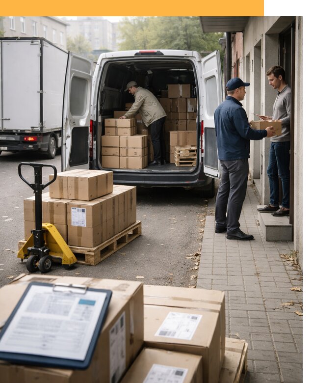 Доставка грузов от двери до двери с таможней от 45833 руб.