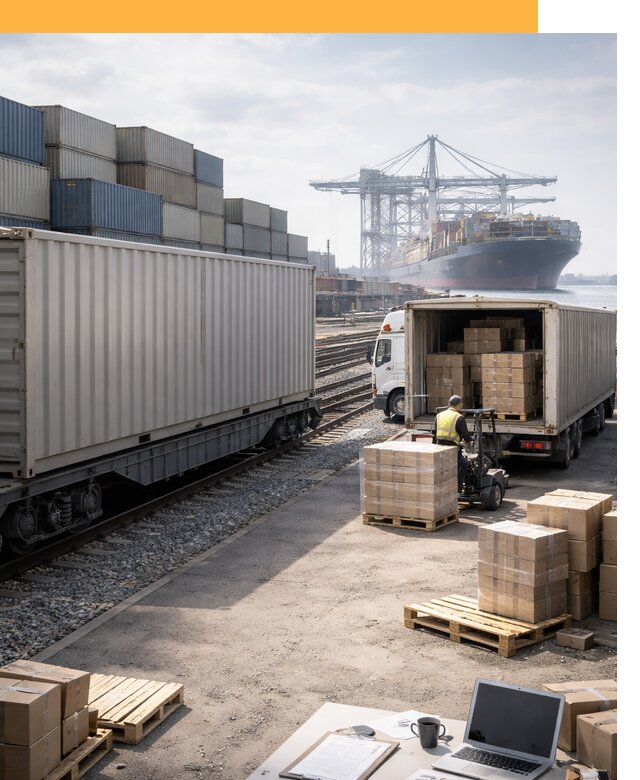 Мультимодальные перевозки грузов по миру от 45833 руб