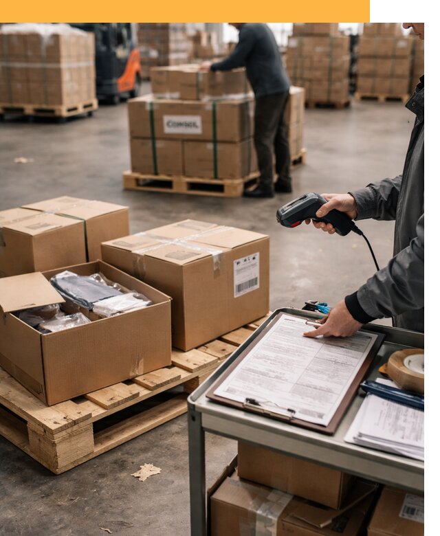 Сборные грузы из Китая: доставка, склад и таможня от 18333