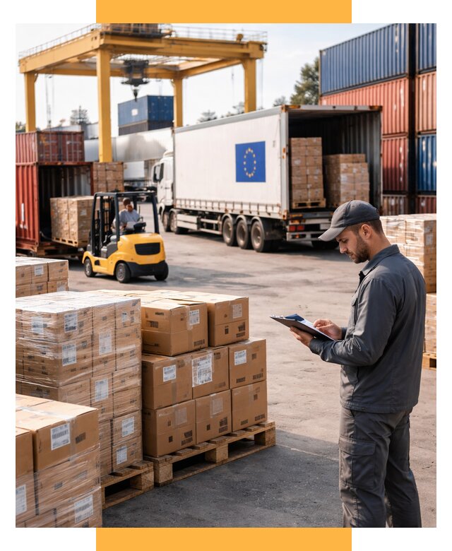 Доставка грузов из Европы от 12222 р., логистика СетСервис-Злв