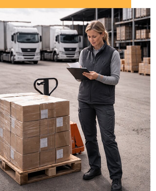 Доставка грузов из Европы к дверям клиента от 12222 руб