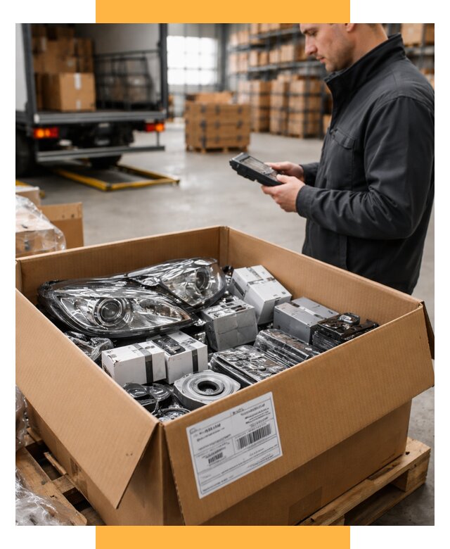 Доставка автозапчастей из Европы под ключ от 12731 р. | СетСервис-Злв