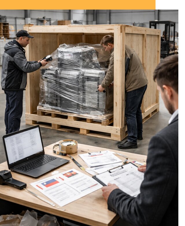 Доставка промышленного оборудования из США от 66203 руб