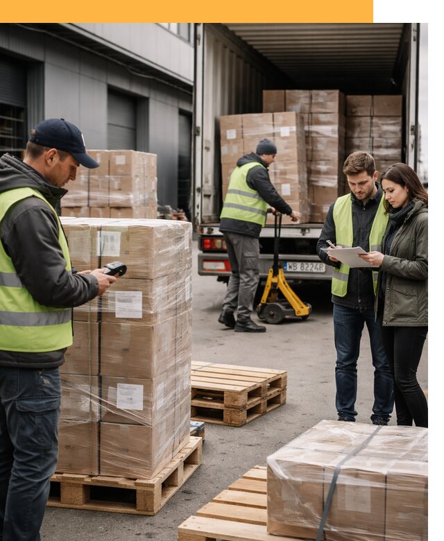 Доставка грузов из Польши: морем, авто и авиа от 7639