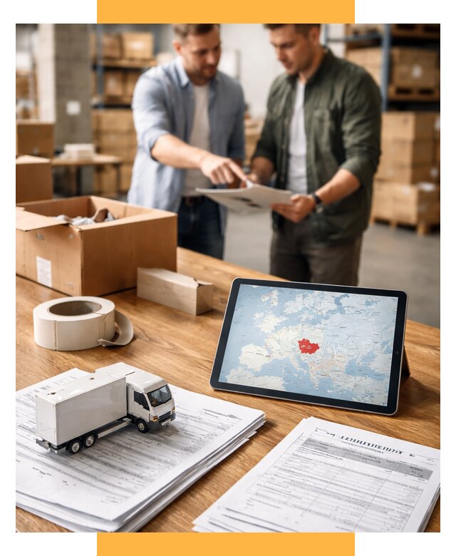 Доставка грузов в Чехию от 35648 р. - логистика СетСервис-Злв