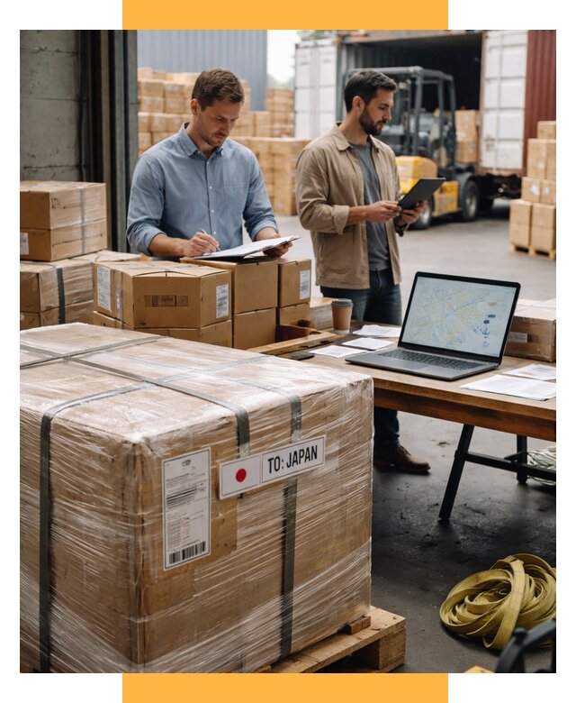 Доставка грузов в Японию от 25463 р., логистика СетСервис-Злв