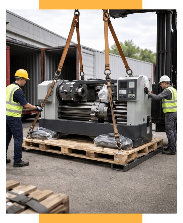 Перевозка станков и таможня от 61110 р. | СетСервис-Злв логистика