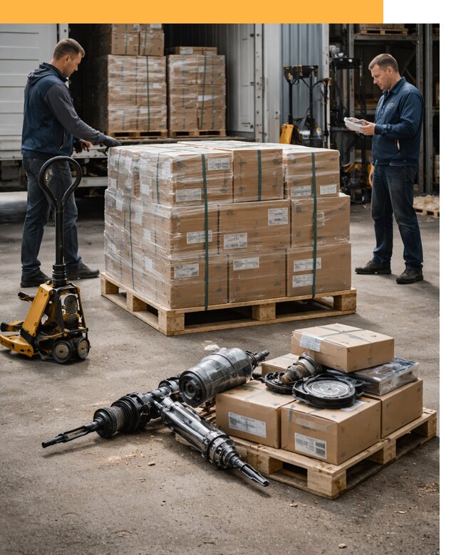 Международная перевозка автозапчастей по миру от 4583 руб