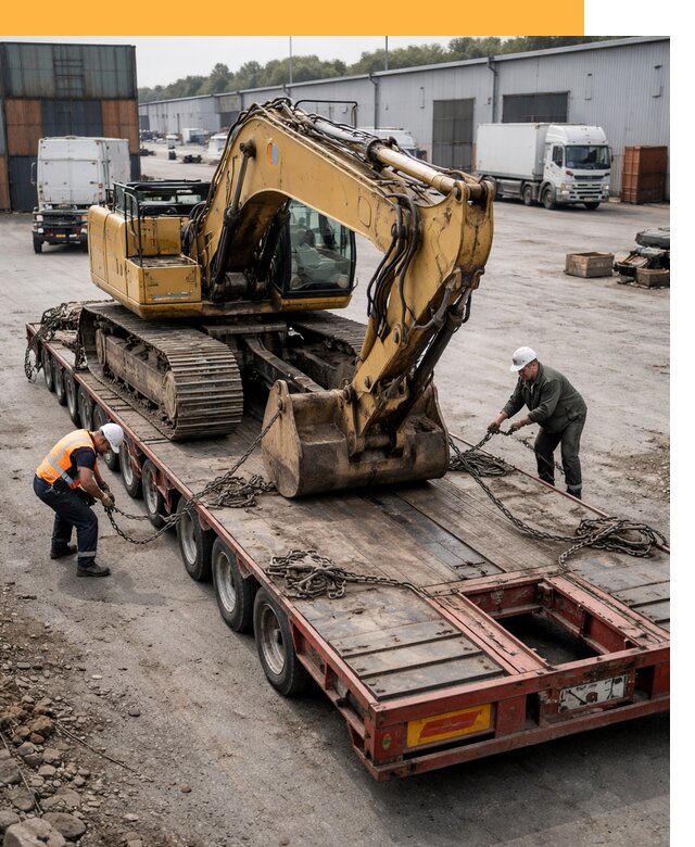 Перевозка спецтехники по России и миру от 45833 руб