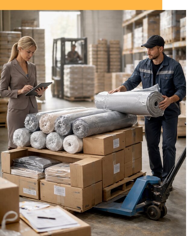 Перевозка текстиля по миру от 15278 руб. с таможней и страхованием