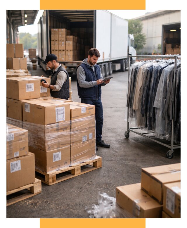 Перевозка и доставка одежды из Китая от 7639 р., СетСервис-Злв