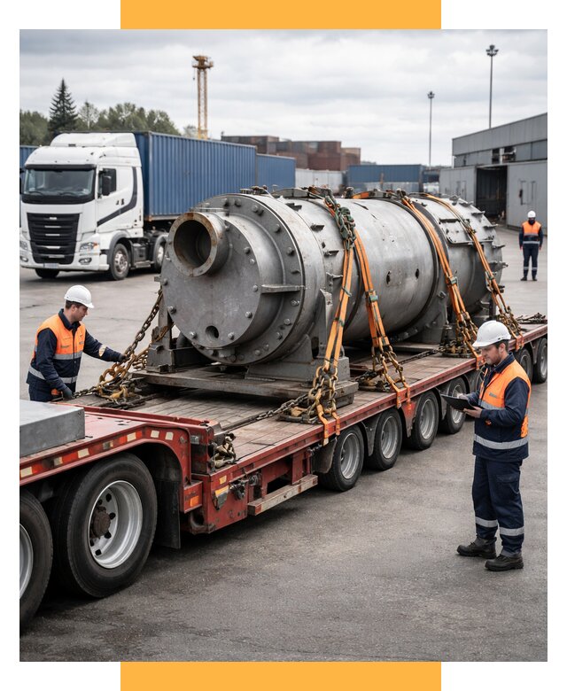 Перевозка тяжеловесных грузов под ключ от 152775 р. | СетСервис-Злв