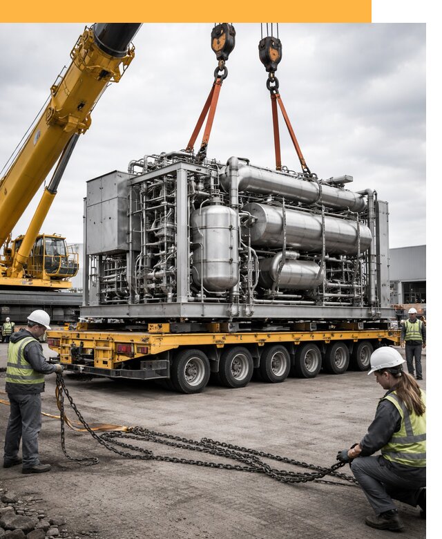 Перевозка тяжеловесных грузов по миру от 152775 руб