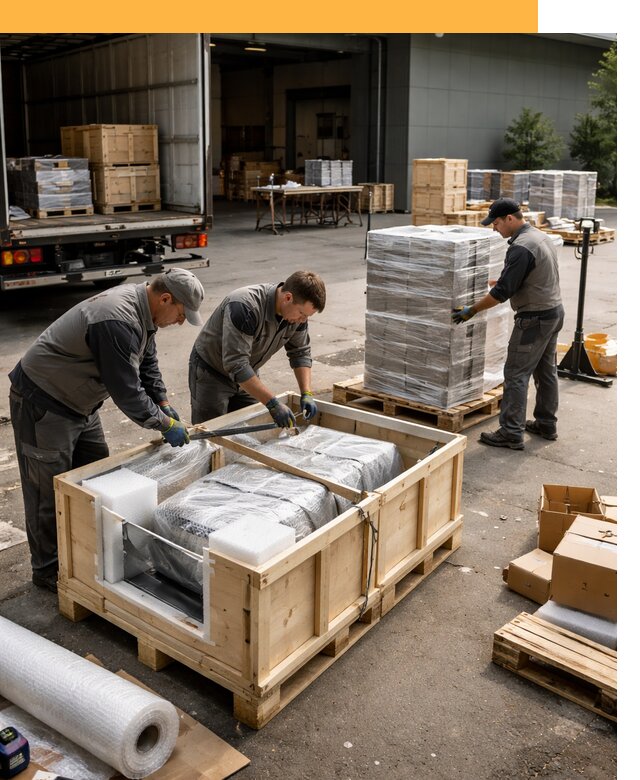 Перевозка выставочных грузов по миру от 25463 руб за м2 с таможней