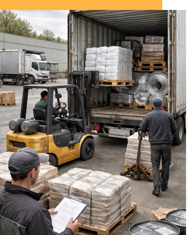 Международная перевозка сырья для производства от 6620 руб