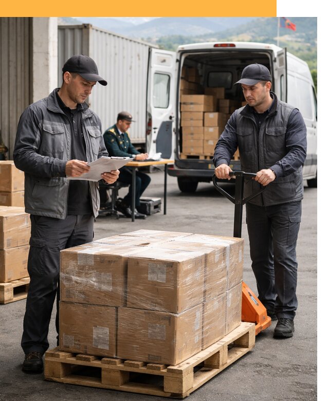 Доставка грузов через Армению, быстрая таможенная очистка от 25463