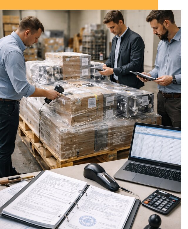 Таможенное оформление промышленного оборудования от 15278 руб.