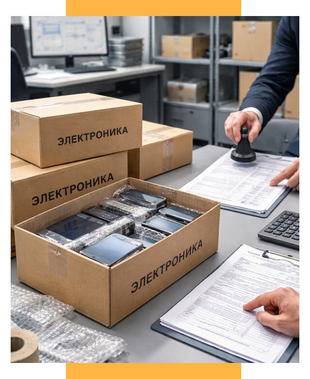 Растаможка электроники под ключ от 8148 р. СетСервис-Злв