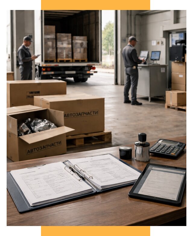 Таможенное оформление автозапчастей под ключ от 8657 р., СетСервис-Злв