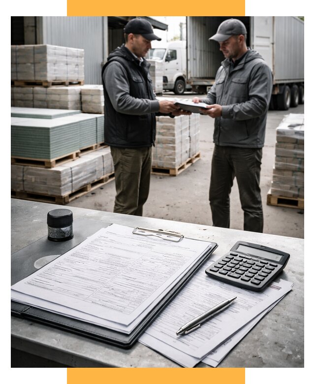 Таможенное оформление стройматериалов от 8657 р. | СетСервис-Злв