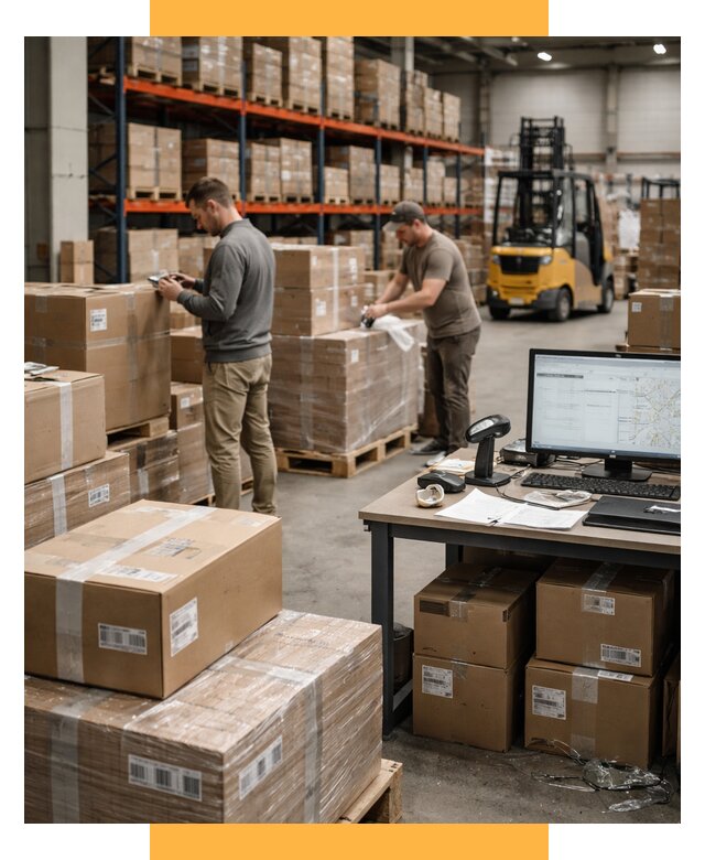 Склад консолидации в Европе от 6620 р., услуги СетСервис-Злв